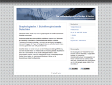 Tablet Screenshot of hecker-hecker.de